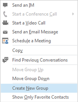 Skype create contact group list